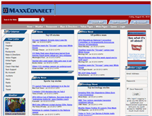 Tablet Screenshot of maxxconnect.net